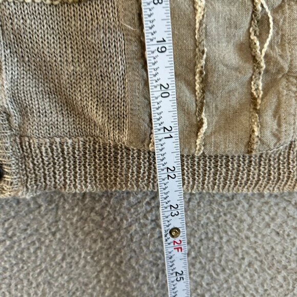 Made in Italy Linen Cardigan Womens Art to Wear Lagenlook Boho Coastal - Picture 13 of 16